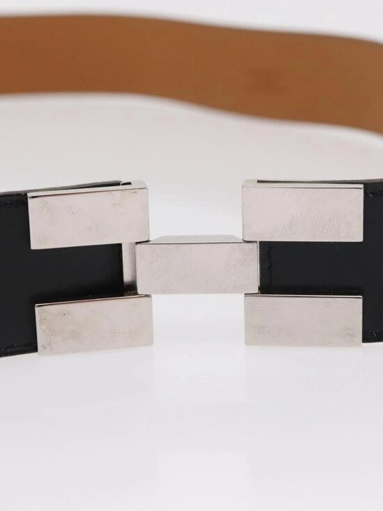 HERMES Belt Leather 29.5\
